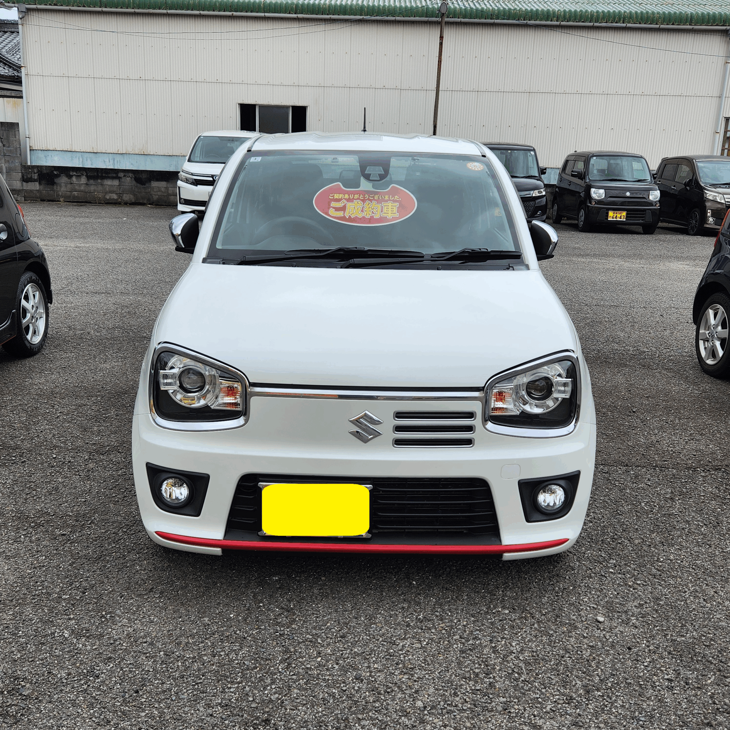 アルトターボご成約頂きありがとうございます