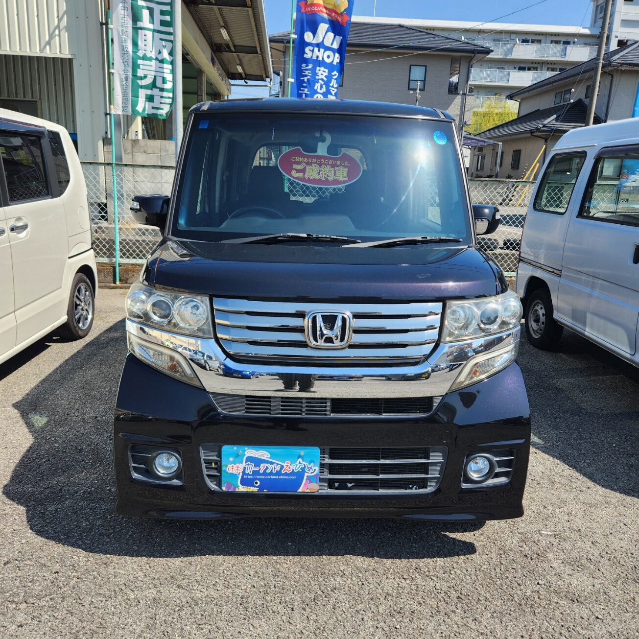 N-BOXカスタムご成約頂きありがとうございます