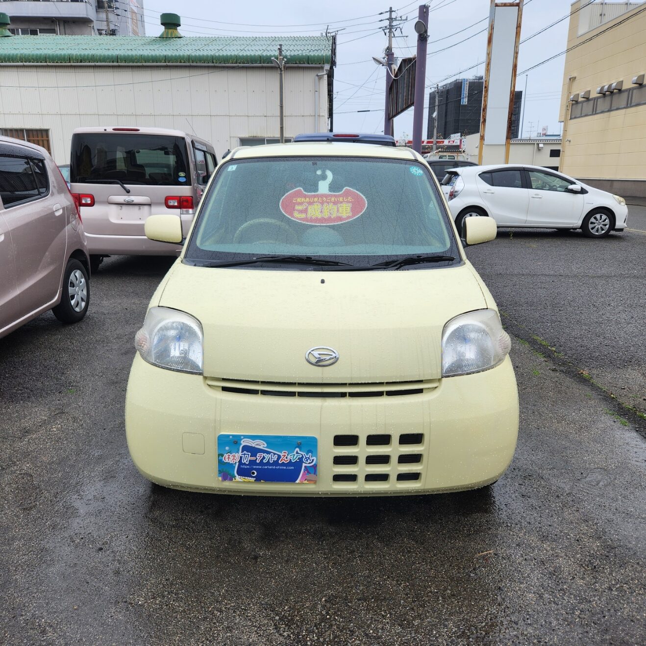 エッセご成約頂きありがとうございます