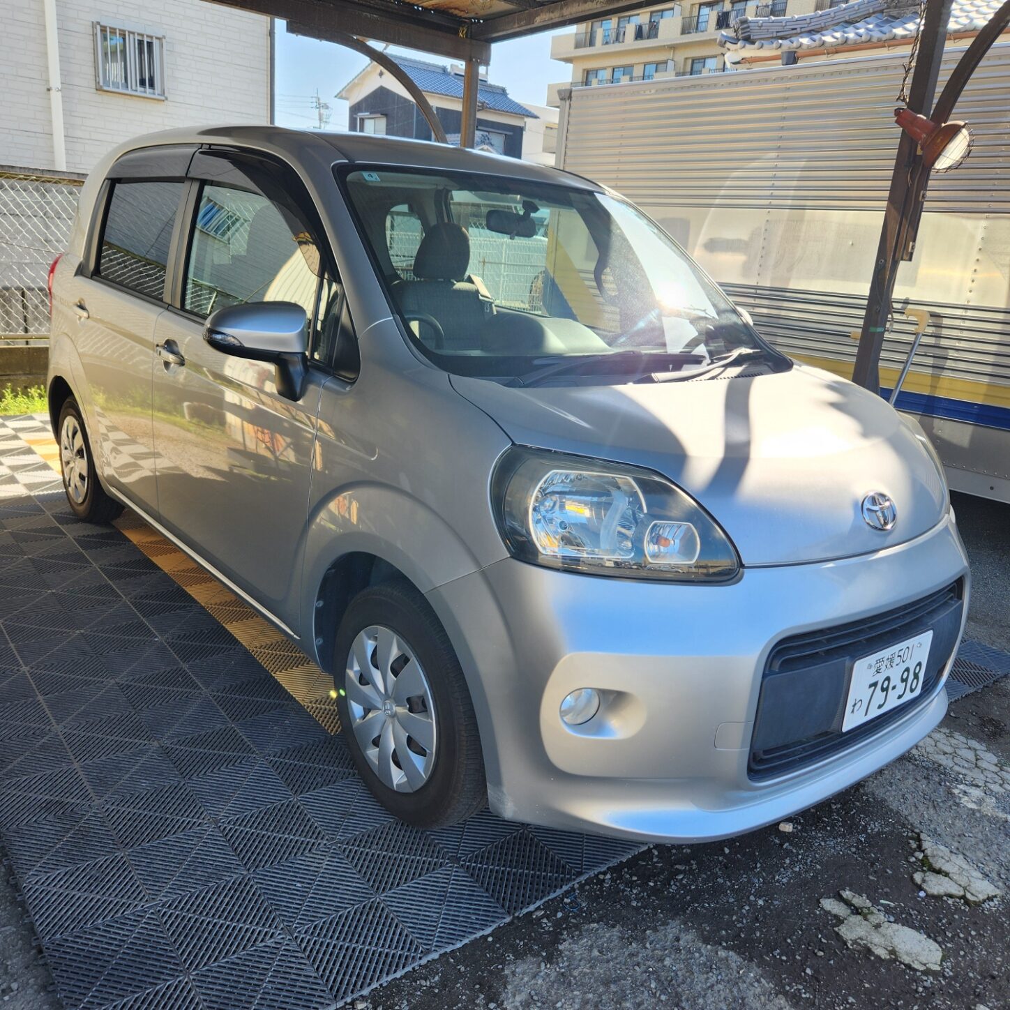 レンタカー登録11号車目はトヨタのポルテ