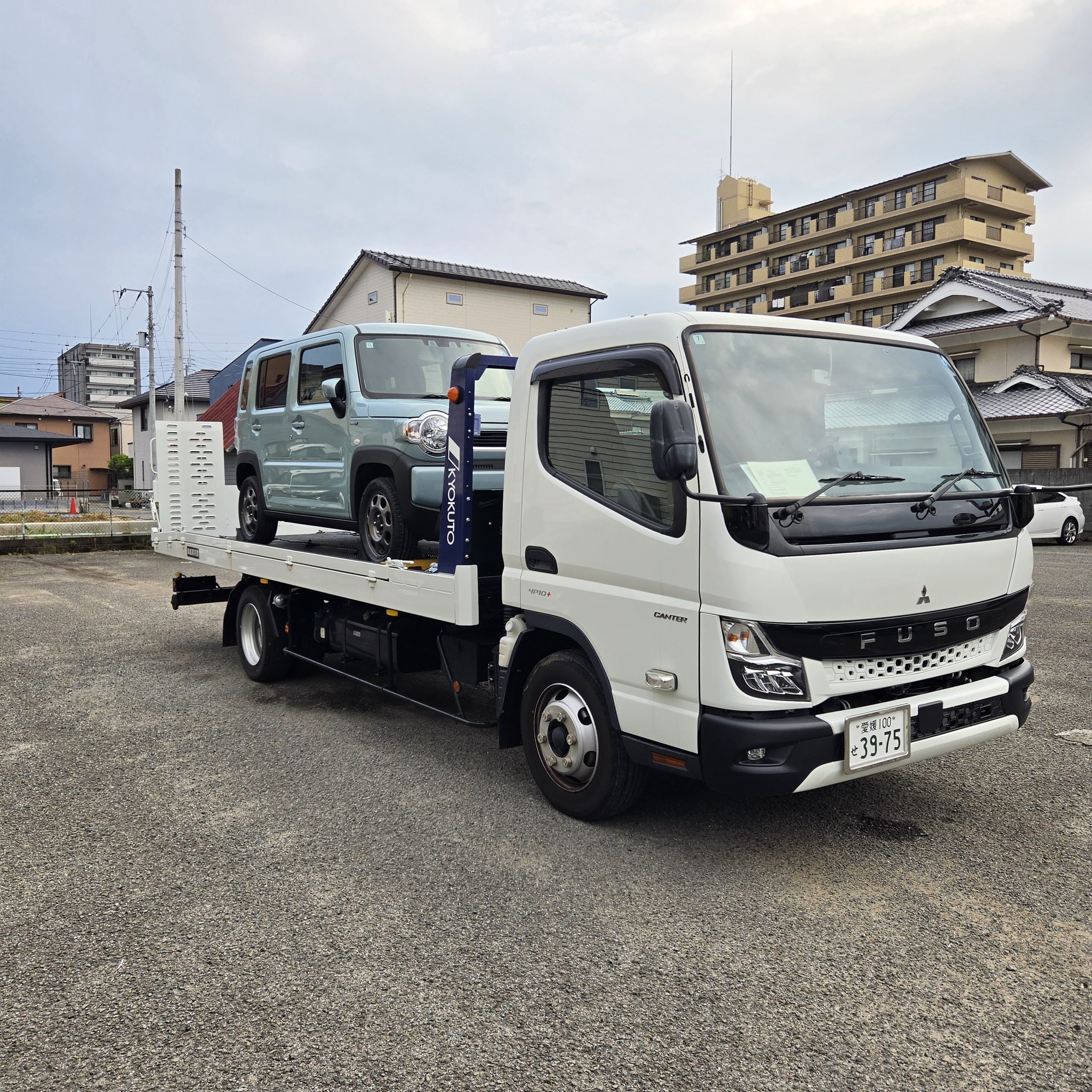 ハスラーご成約頂きありがとうございます。山梨県まで自社陸送の旅