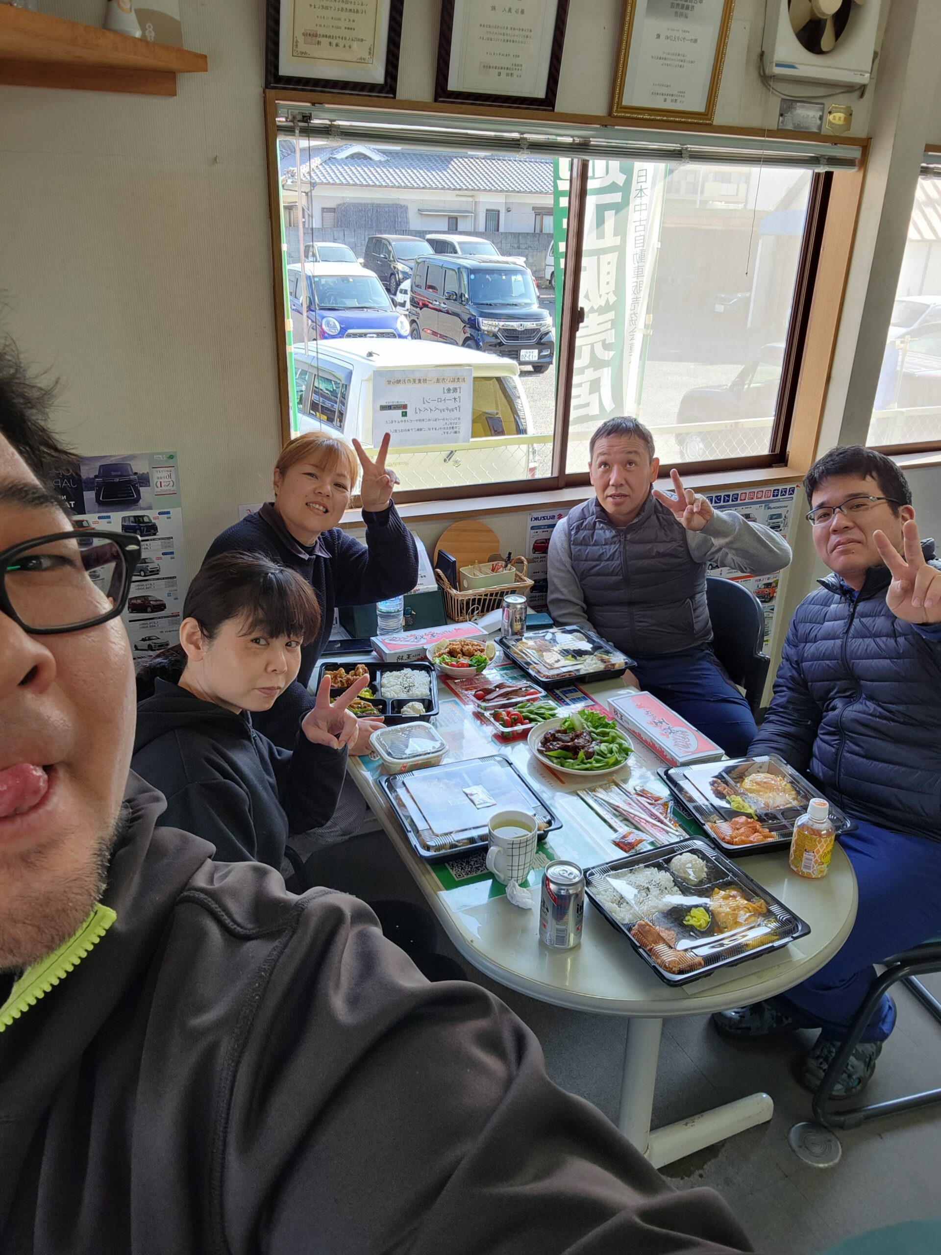 仕事納め全員ランチ