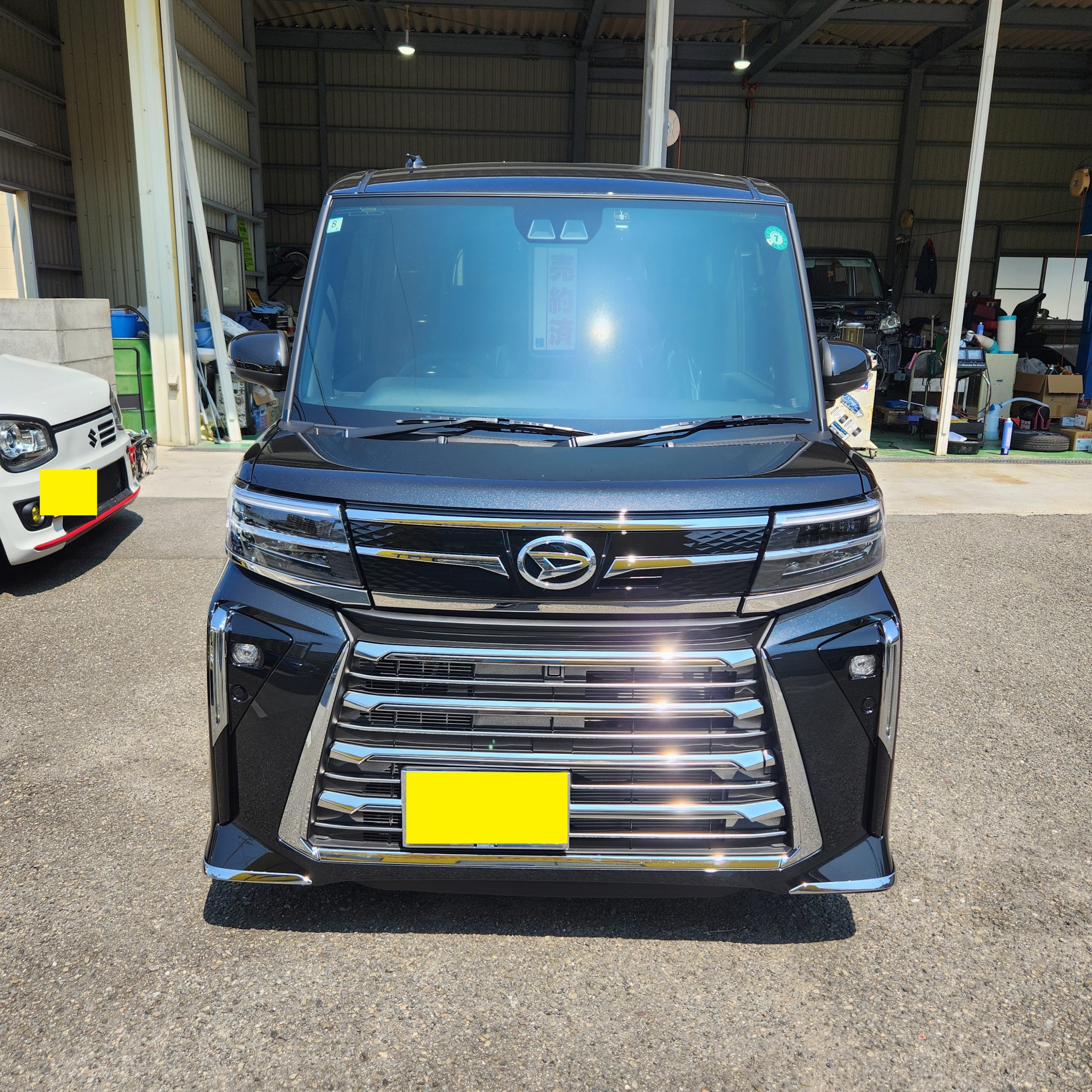 新車タントカスタムご成約頂きありがとうございます