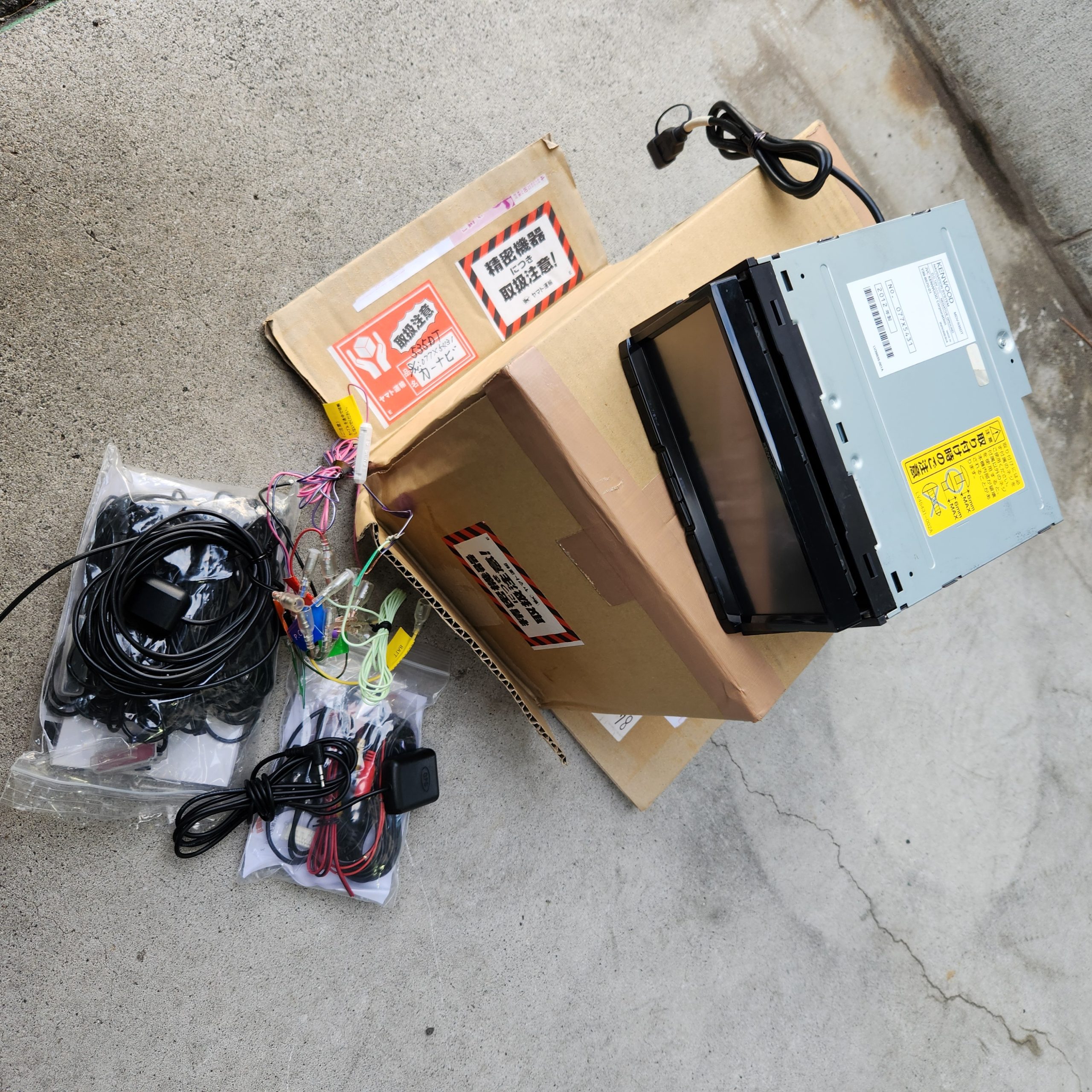 中古ナビ持込取付　ルークス編