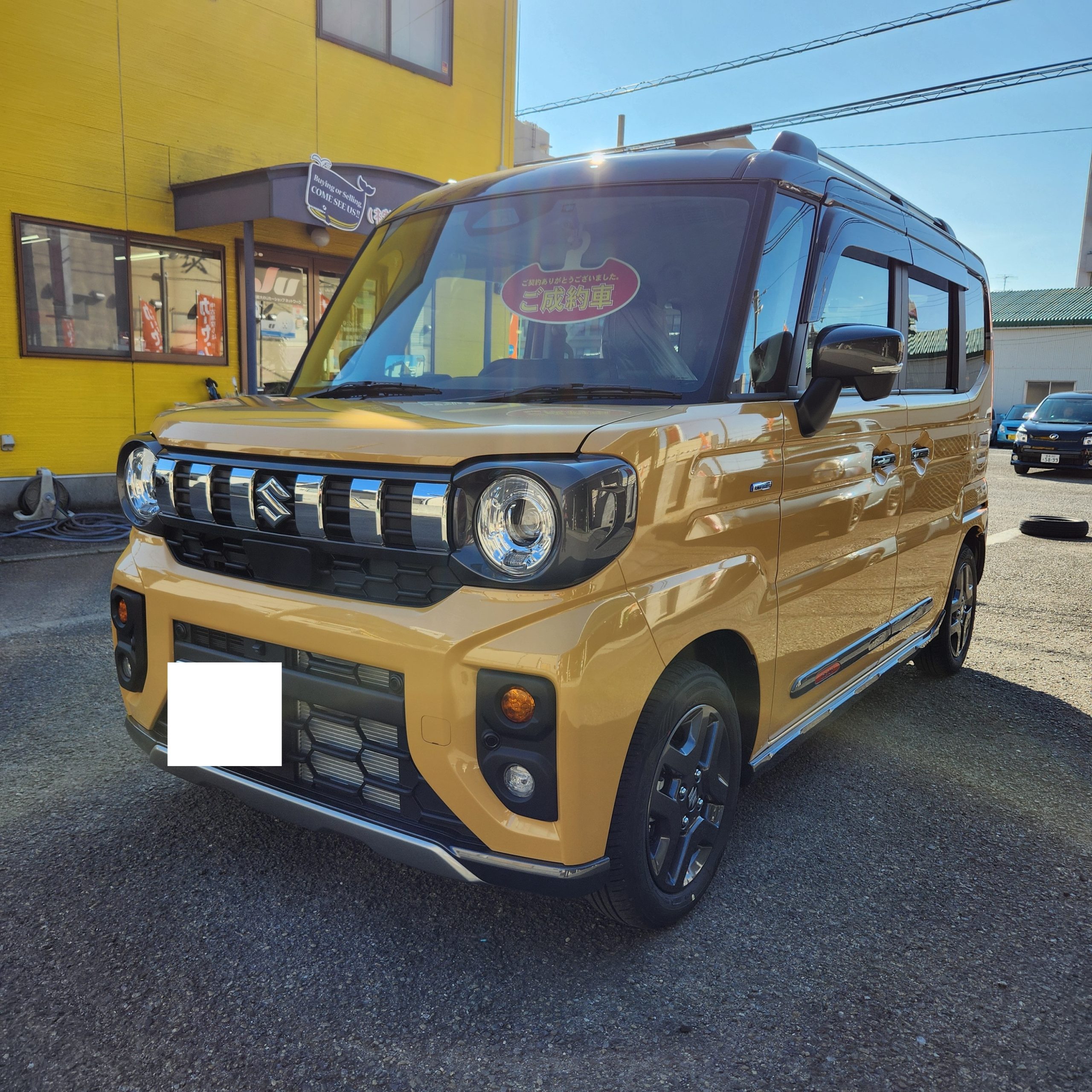 新車スペーシアギア販売しました