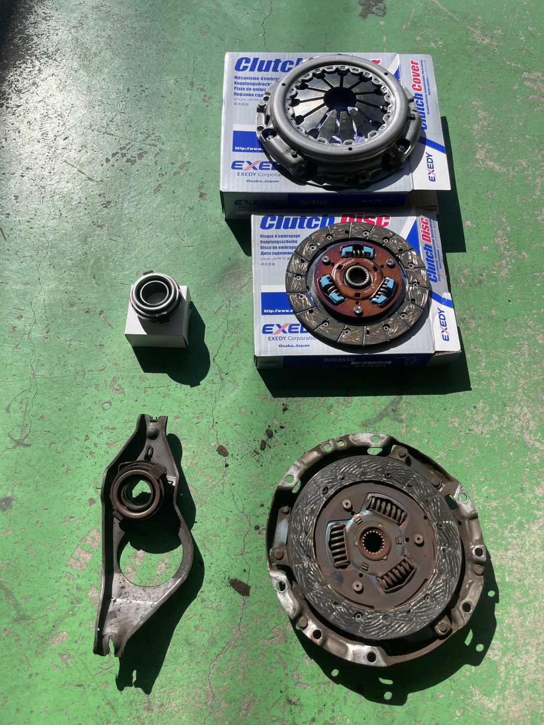 S200P ハイゼットトラック クラッチ交換